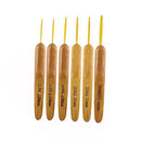 Circulo Agulha de Crochê Cabo de Bambu