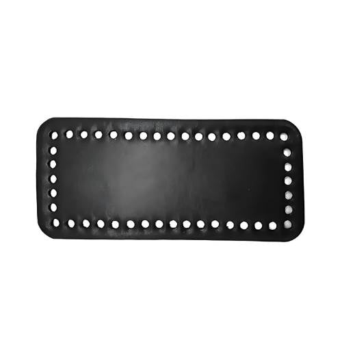 Base de Couro Sintético para Bolsa 18x8cm Roma Aviamentos